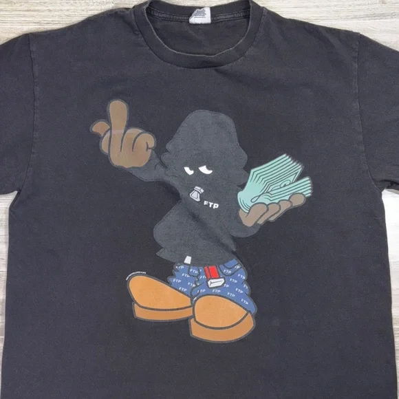 FTP Paper Boy Tee Size L - Picture 2 of 6